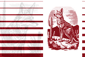 130 American Animals Illustrations