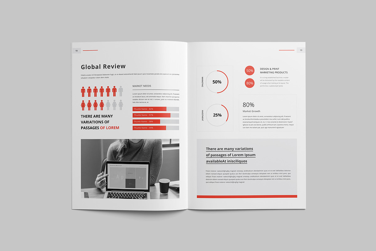 Corporate Brochure Bundle, a Brochure Template by Tanber Hossen (Photo 40 of 71)