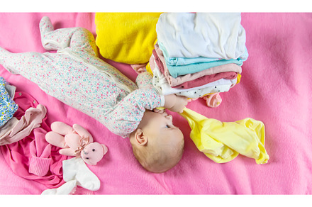 Baby scattered clothes and toys, a Beauty & Fashion Photo by yanadjana