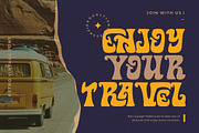 Star Vintage Font, a Sans Serif Font by HansCo Studio (Thumbnail 4 of 8)