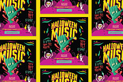 Halloween Rock Music Flyer, a Flyer Template by Creativestoree (Thumbnail 2 of 5)