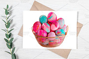 Pastel Brushstroke Easter Clipart, an Illustration by Canvas Craft (Thumbnail 7 of 7)