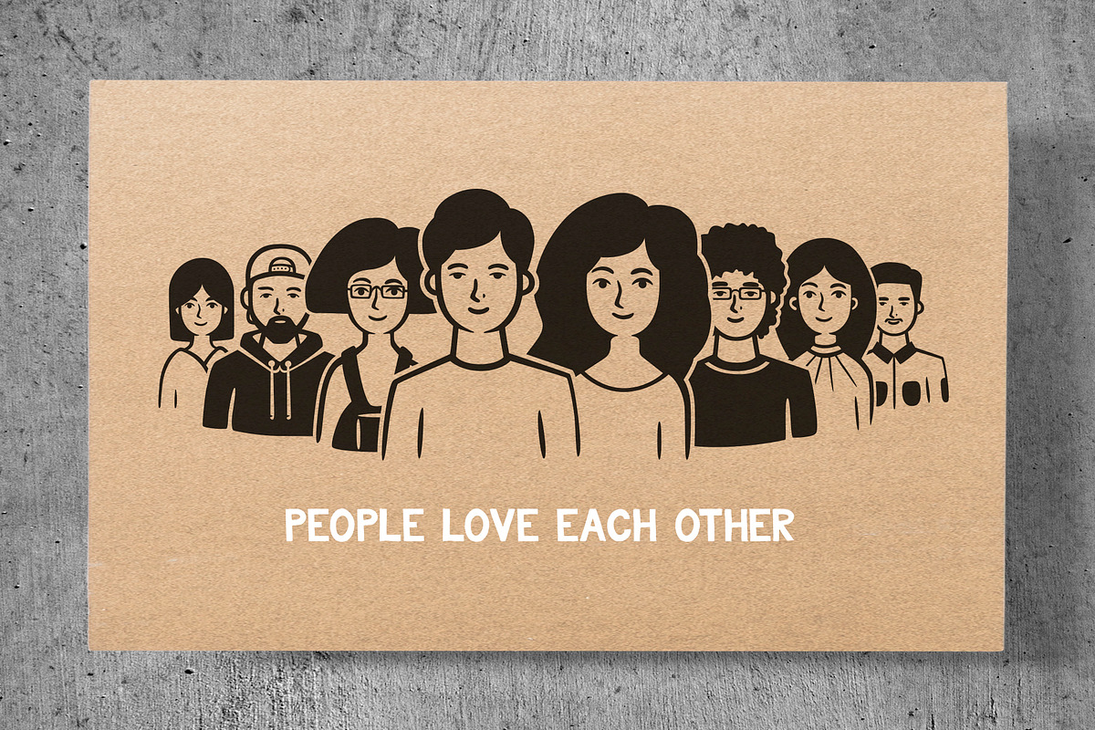 People avatars, a Branding & Logo Template by DOBROGRAPH (Photo 6 of 6)