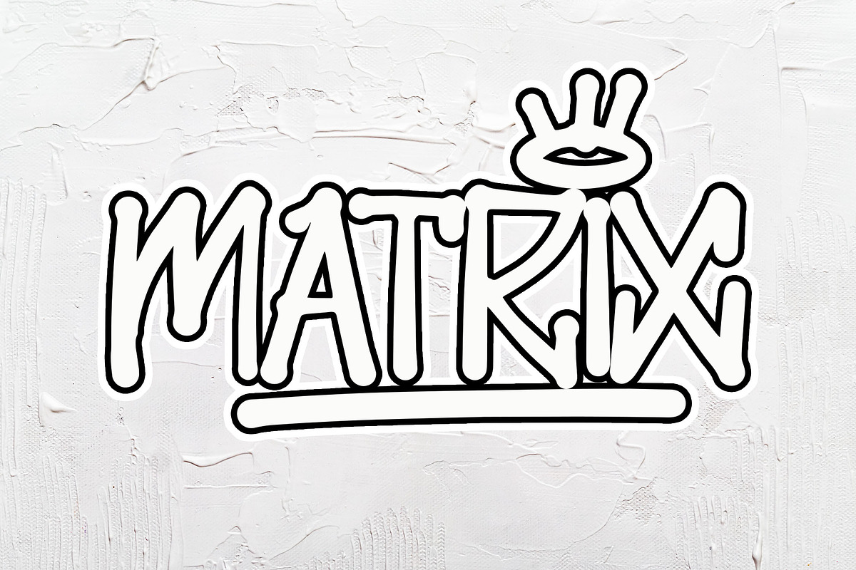 MERDIE Monoline Graffiti Font, a Handwritten Font by NTC Graphic (Photo 4 of 9)