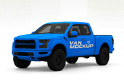 Pickup Truck & Delivery Van Mockup, an Advertising Mockup by graphypix (Thumbnail 9 of 15)