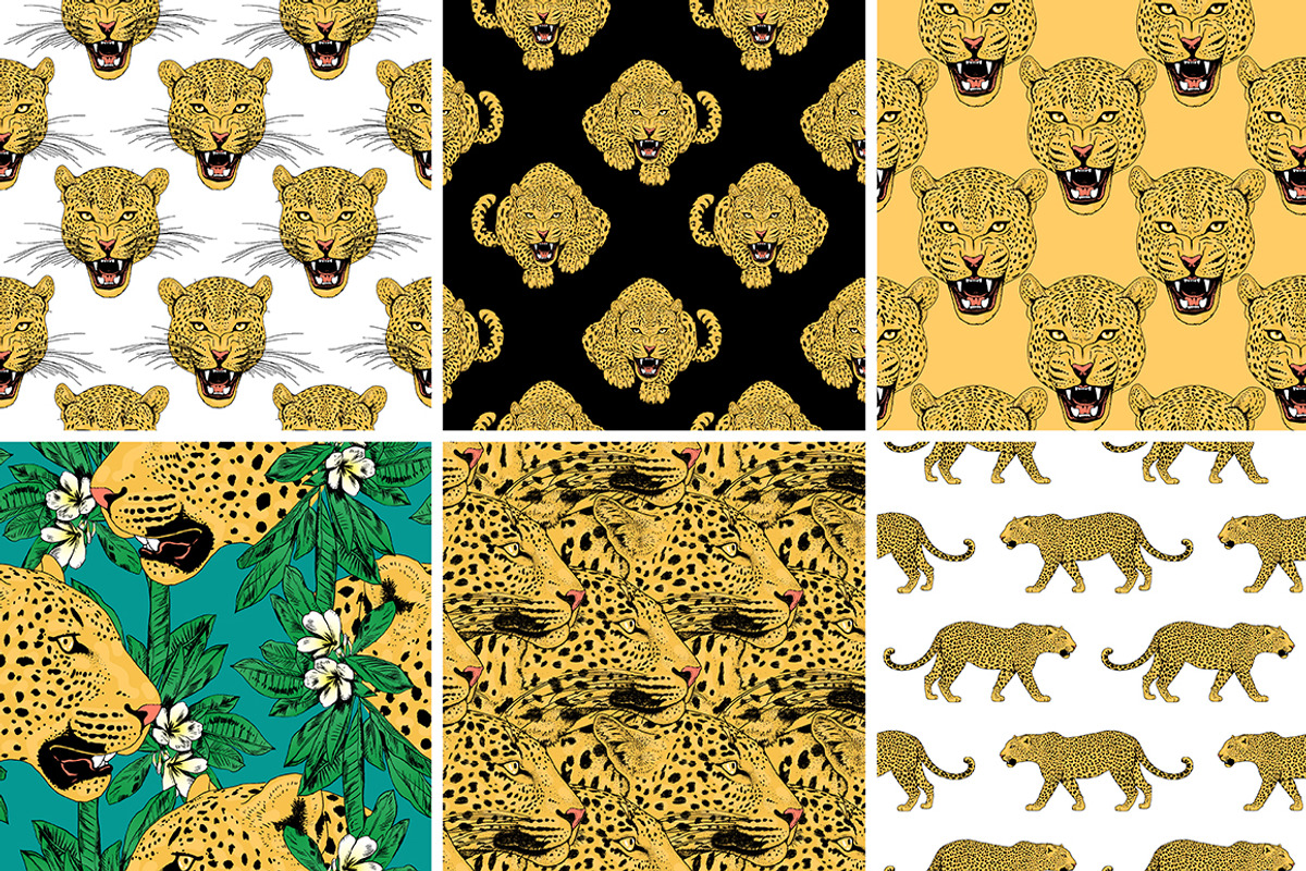 LEOPARD patterns, a Pattern Graphic by Tanya Akhmett (Photo 2 of 4)