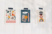 140 abstract cut out spring set, a Decorative Illustration by Tabita's shop (Thumbnail 4 of 17)