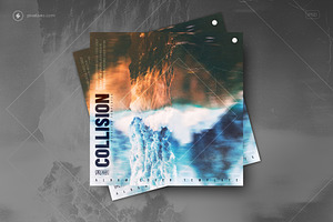 Collision – Album Cover Template