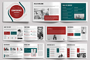 Conference Agenda Landscape, a Brochure Template by MightyDesign (Thumbnail 1 of 6)