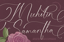 Michelin Samantha Stylish Font