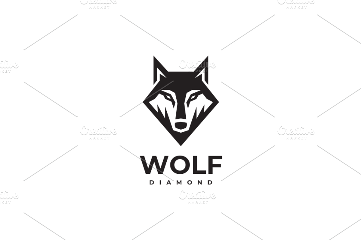 Wolf Diamond Logo, a Branding & Logo Template by yopie (Photo 3 of 3)