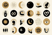 Afro Girls And Golden Moon, a Decorative Illustration by svetlana.belaia (Thumbnail 12 of 12)