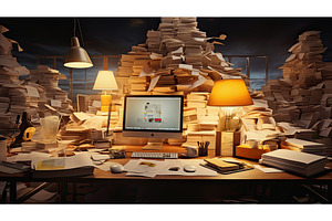 meetings busy agenda ai generated, a Business Photo by pikepicture