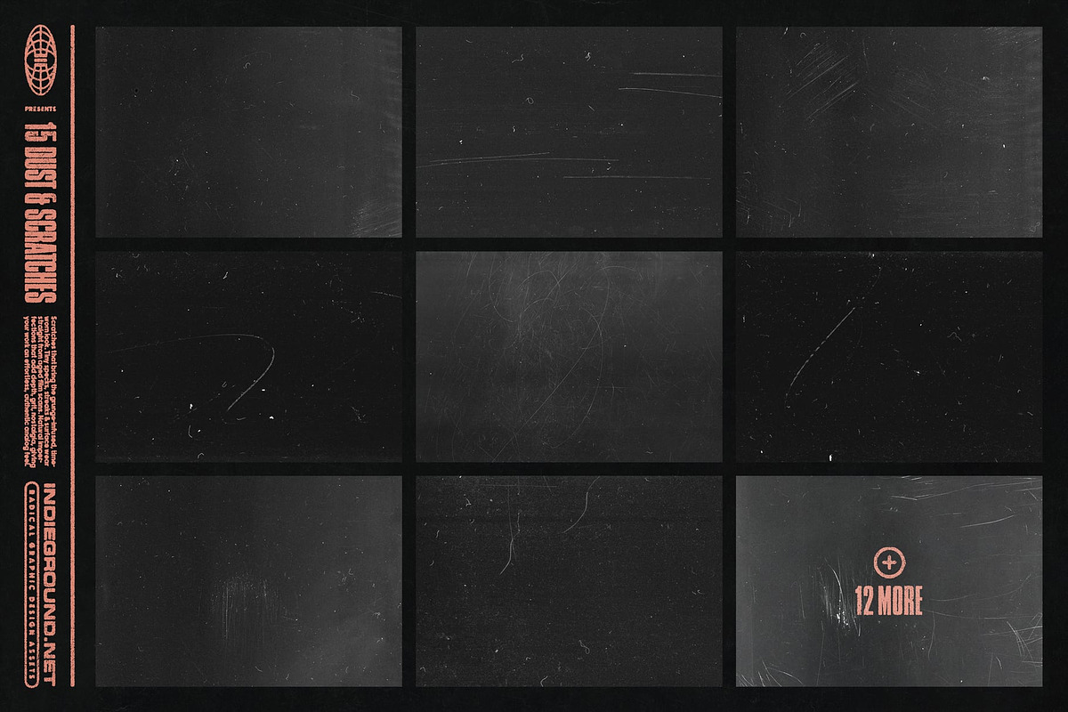 Dust Textures, a Texture Graphic by Indieground Design Inc.