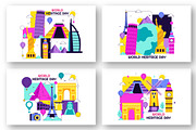10 World Heritage Day Illustration, an Object Illustration by denayunebgt (Thumbnail 3 of 4)