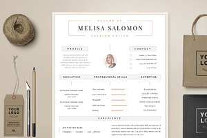 Resume Template 1, 2 page | "Zurich"