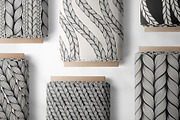 Braids. Seamless Pattern Set, a Pattern Graphic by Curly_Pat (Thumbnail 2 of 7)