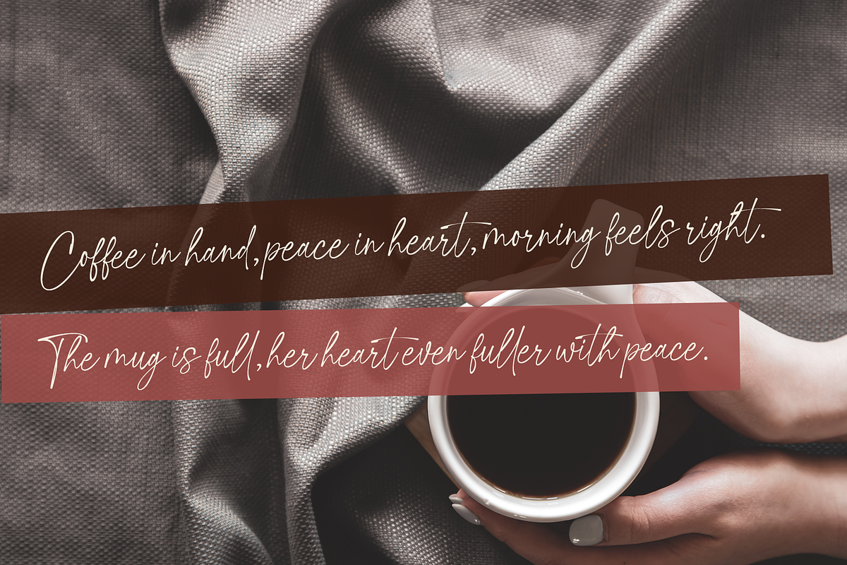 La Boutier, a Handwritten Font by MJB Letters (Photo 6 of 10)