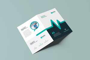 Medical Healthcare Bi-Fold Brochure