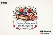 Independence Day PNG Bundle, an Object Graphic by GlitterCraft (Thumbnail 8 of 61)