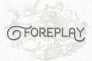 Foreplay, a Font by artimasa (Thumbnail 1 of 5)