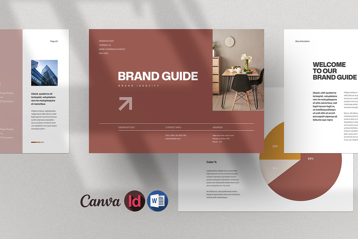 Brand Guidelines Layout | Canva