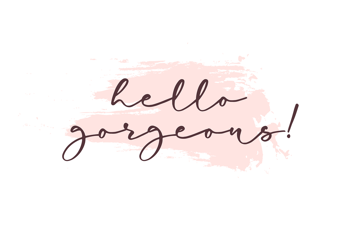 Mostly Sunshine Font Duo preview 2