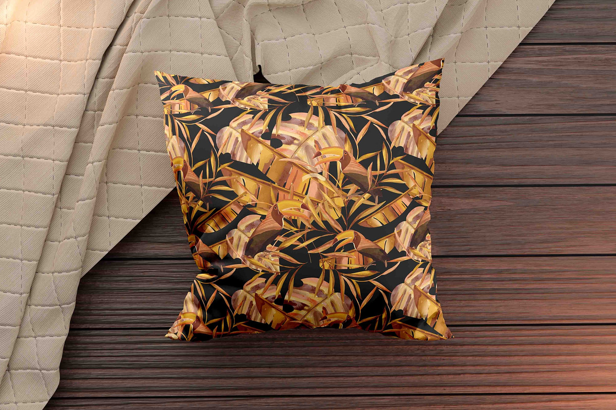 EXOTIC JUNGLE Seamless Pattern, a Pattern Graphic by Madebyia (Photo 5 of 6)