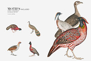 Gilded Feathers Vintage Prints 2026, a Pattern Graphic by LEAFure (Thumbnail 6 of 10)