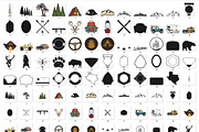 Retro Camp Adventure Badges Kit, a Branding & Logo Template by JeksonGraphics (Thumbnail 12 of 12)