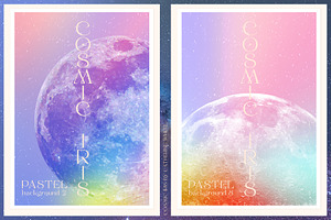 Cosmic Iris Space Backgrounds