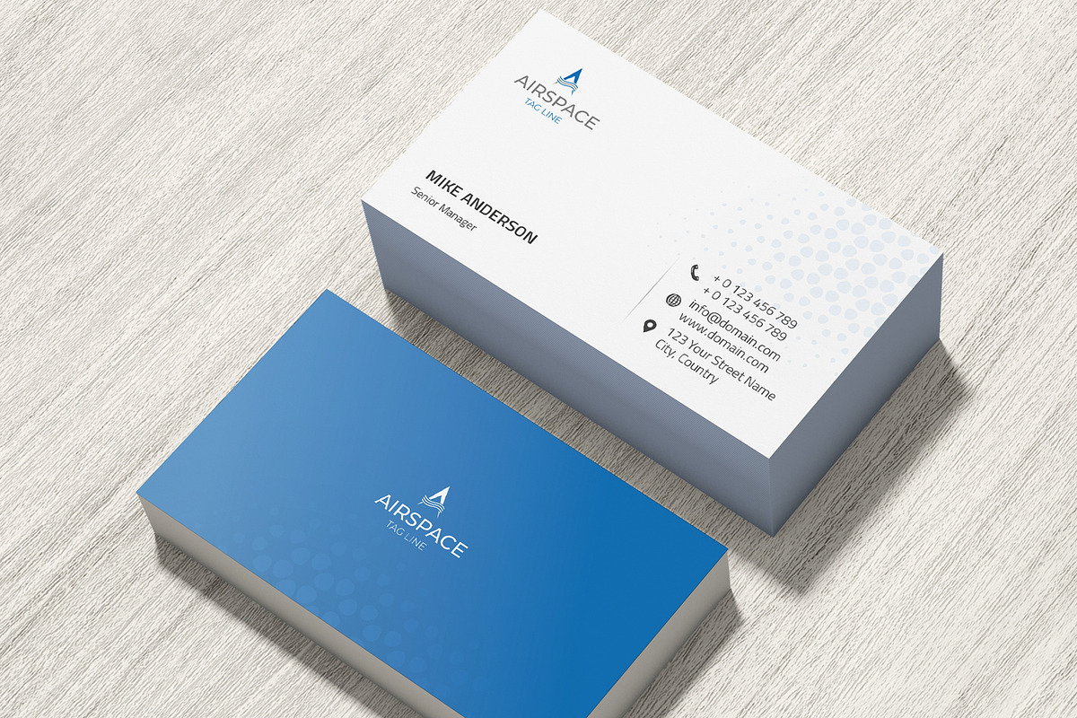 Corporate Business Card, a Business Card Template by designSultan (Photo 2 of 4)