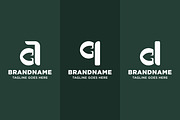 Letters AC QC DC Shovel Simple Logo, a Branding & Logo Template by Pray Art Design Studio (Thumbnail 2 of 2)