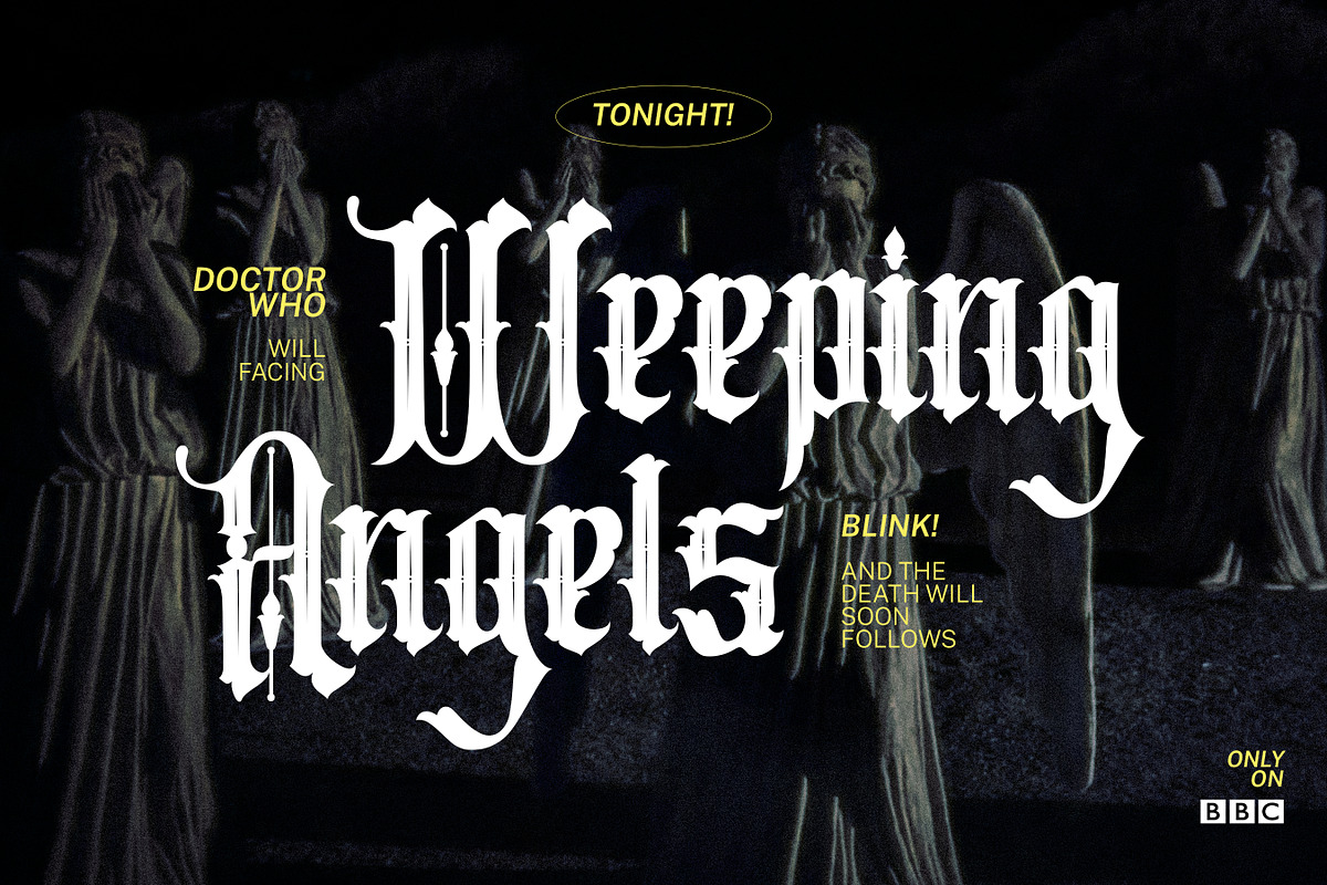 Bartley - Blackletter Font Type, a Blackletter Font by Flawless And Co (Photo 9 of 10)