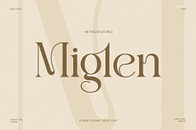 Miglen Elegant Serif Font