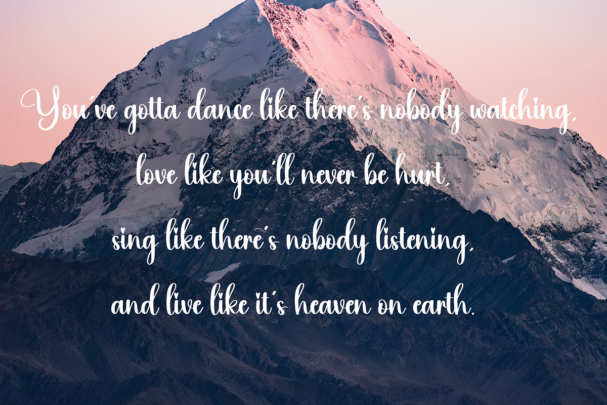 Alive | Script Font, a Script Font by Scratchones (Photo 7 of 8)