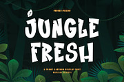 Jungle Fresh Funny Cartoon Fonts, a Handwritten Font by Maulana Creative (Thumbnail 1 of 7)