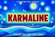 Karmaline Sans Serif Font Family, a Sans Serif Font by Mysterylab Designs (Thumbnail 9 of 9)