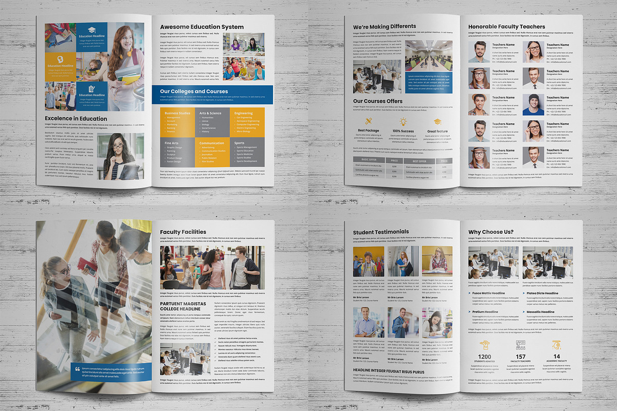 Education Prospectus Brochure v3, a Brochure Template by Miyaji75 (Photo 14 of 15)