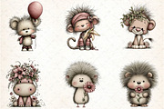 Whimsical Baby Animal Watercolor, an Illustration by DreamCafeArt (Thumbnail 6 of 8)