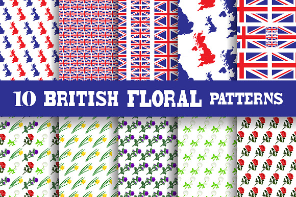 British Floral Patterns preview 6