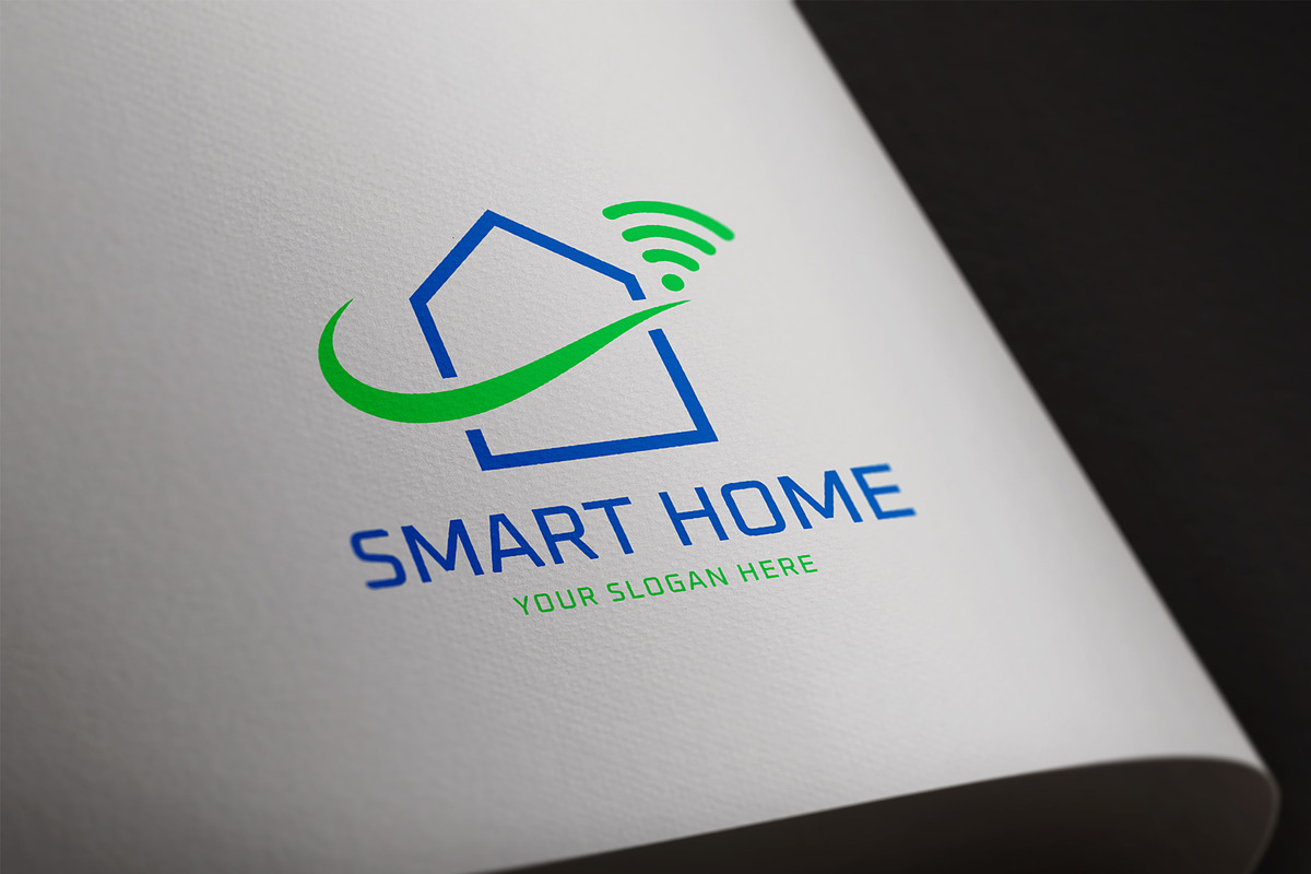 Smart Home Logo Design Template, a Branding & Logo Template by HueNestify (Photo 3 of 3)