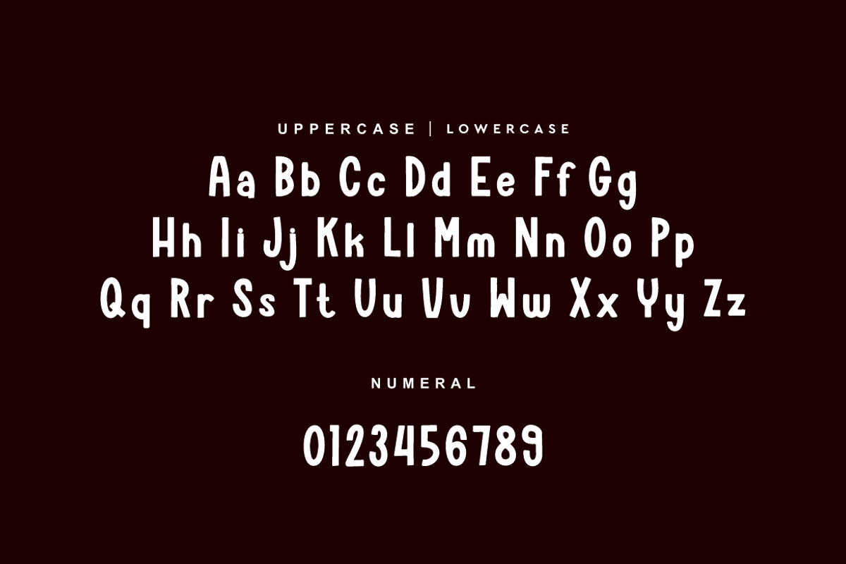 Cake Brokes - Food Font, a Sans Serif Font by QR Design Studio (Photo 9 of 12)