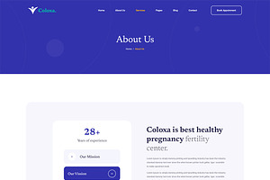 Pregnancy Care Medical HTML Template