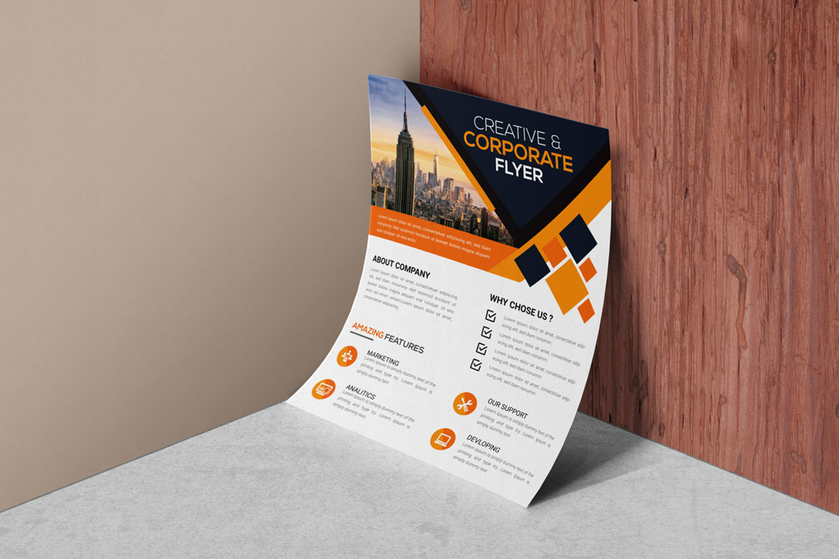 Modern Business Flyer Design, a Flyer Template by BrandlyTemplate (Photo 3 of 3)