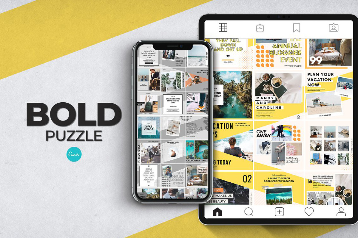 Canva | PS Puzzle Bundle, a Social Media Template by Analogi Studio (Photo 26 of 36)