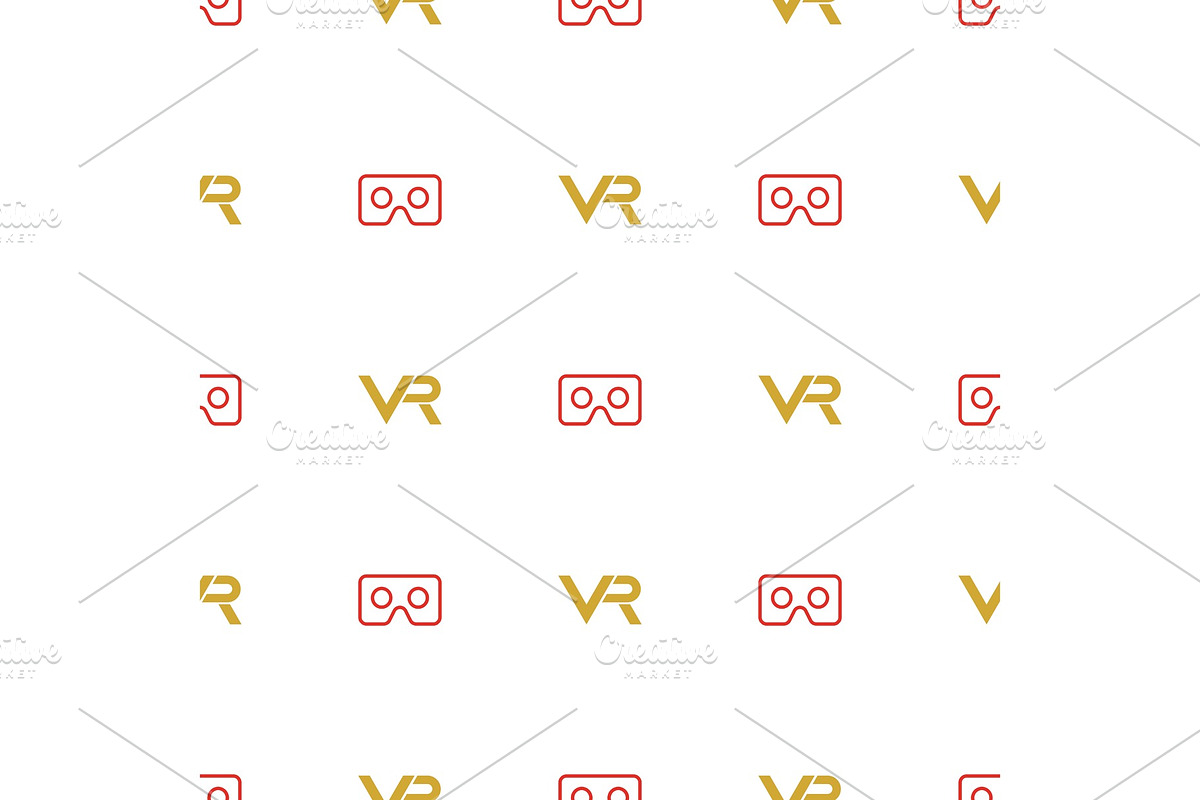 Seamless Vector Pattern. VR Patterns, a Pattern Graphic by FineArtStudio (Photo 1 of 3)