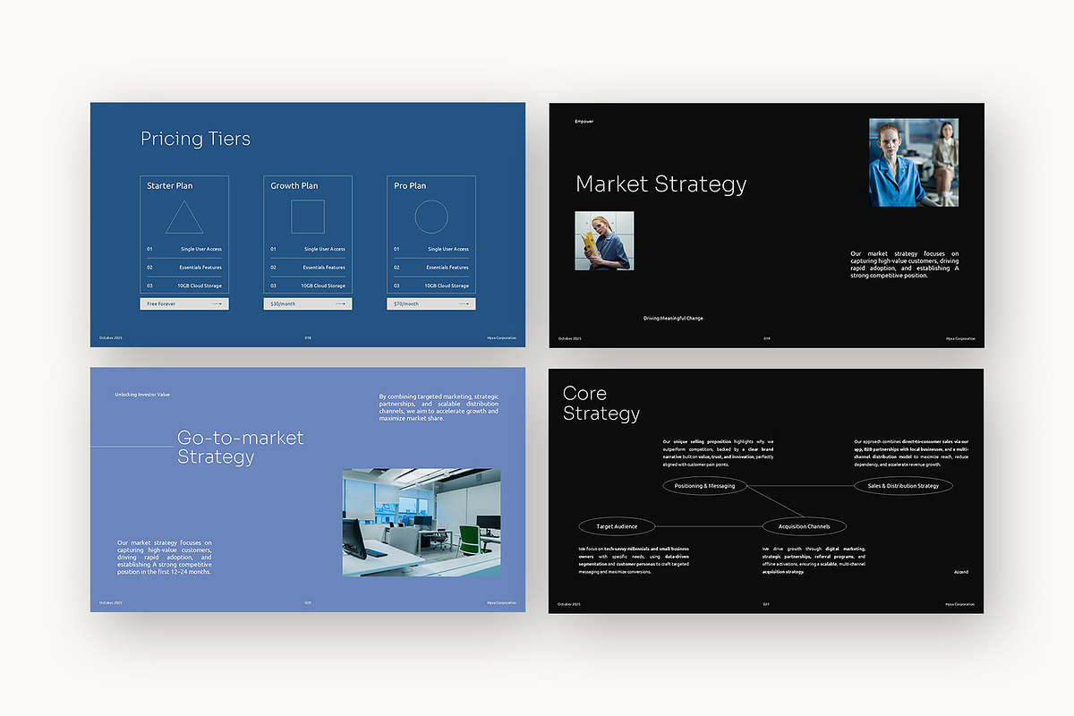 Hyxa : Startup Pitch Google Slides, a Presentation Template by Punkl Camp (Photo 14 of 16)