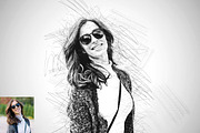 Concept Pencil Sketch Ps Action, an Action Add-On by Studio Retouch (Thumbnail 5 of 12)