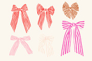 Pretty ribbon bows bundle, an Object Graphic by MayBay Studio (Thumbnail 3 of 11)